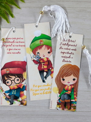 Marca pagina harry potter lembrancinha