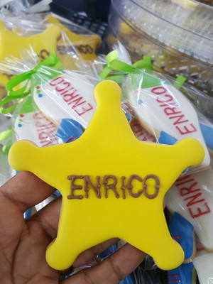 Biscoito decorado toy story