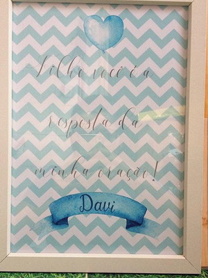 Quadro decorativo quarto de bebe