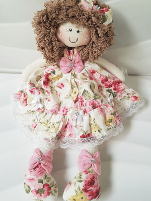 Boneca de pano 35cm