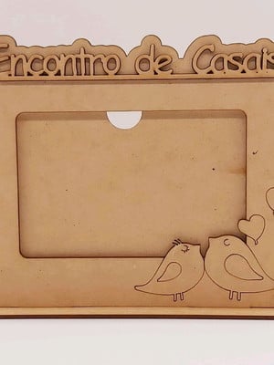 Lembrancinha porta retrato encontro de casais