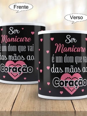 Caneca manicure