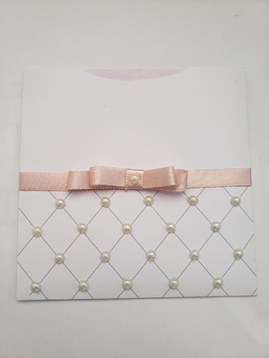 Covite envelope com pérolas