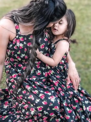 Vestidos mae e filha longo
