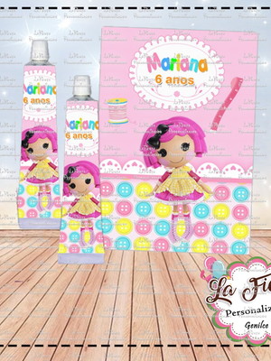 Rótulo para bisnaga 30 gr lalaloopsy