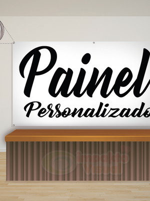 Painel de festa e aniversário banner 1,5 x 1,3 personalizado