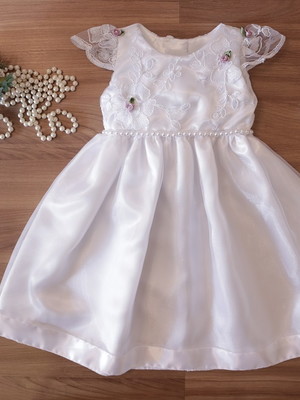 Vestido branco para batizado - batizado