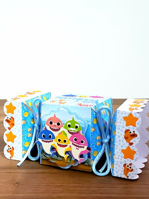 Caixa bala personalizadas baby shark