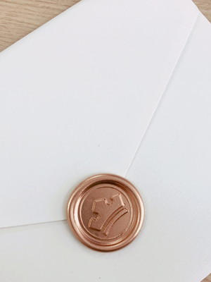 Lacre - coroa rose gold