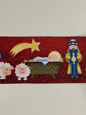Patch aplique termocolante natal - menino jesus