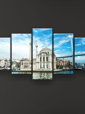 Quadro decorativo paisagem 129x61 sala quarto