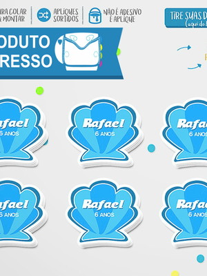 Apliques fundo do mar