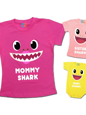 Tal mãe tal filhas baby shark