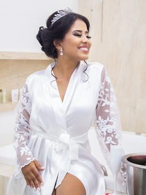 1 robe manga de renda +12 robes simples + 2 robes infantis