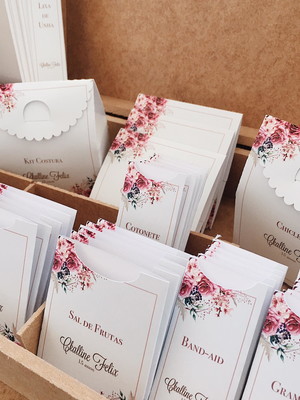 Kit banheiro (rótulos e envelopes)