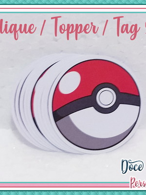 Aplique / topper / tag 5x5