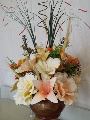 Arranjo com flores