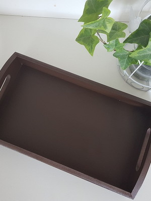 Bandeja mdf retangular pequena