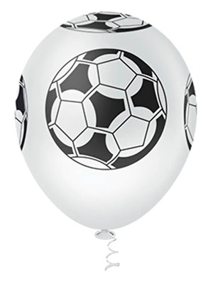 Bexiga bola futebol decoração festa futebol 10¨ - 25 unidade