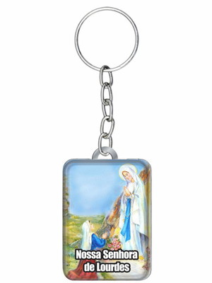Chaveiro nossa senhora de lourdes