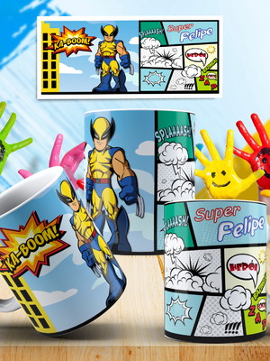 Caneca de polímero wolverine
