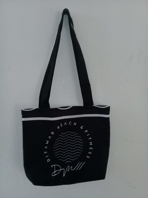 Ecobag bolsa oxford 27x33cm forrada e com botão /50 un