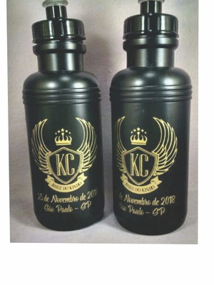Squeeze 500 ml preta personalizada