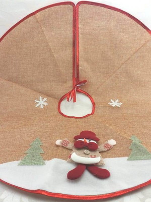 Saia para arvore de natal tem 60cm diâmetro