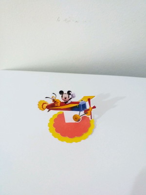 Aplique 3d mickey