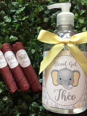 Charutos de chocolate recheados + álcool gel 500ml
