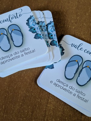 Vale conforto / vale chinelo