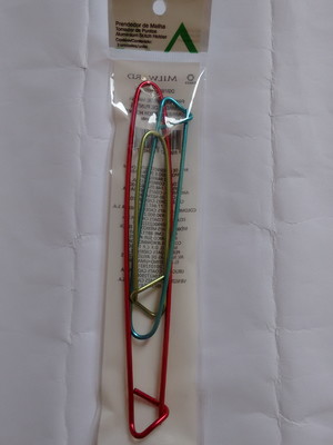 Alfinete para lã kit com 3 peças