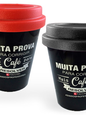 Copo café e suco bucks personalizado professores