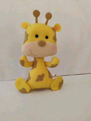 Girafa em feltro
