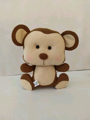 Macaco em feltro