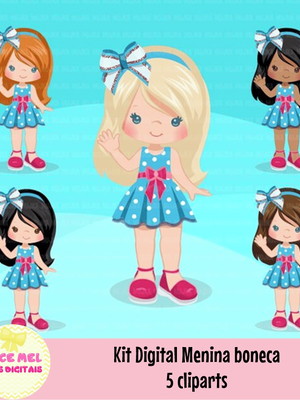 Kit digital menina
