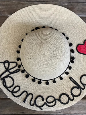 Chapéu de praia personalizado