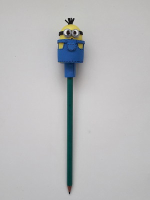 Ponteira de lápis - minions