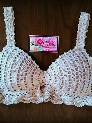 Cropped crochê