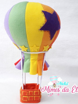 Balão do mundo bita de feltro