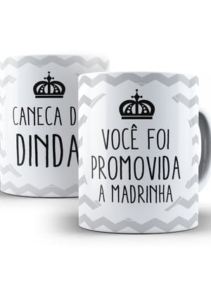 Caneca promovida a madrinha