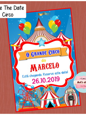 Save the date circo