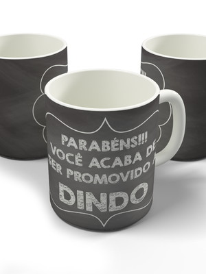 Caneca promovido a dindo