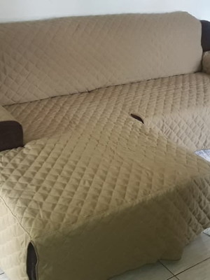 Protetor de sofa chaise tec 100 fios ,,mas 2,20 no total