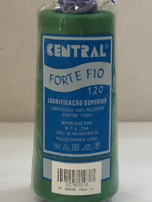 Kit de linha de costura em cone cor 236 - verde