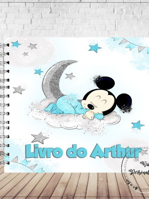 Livro do bebê mickey