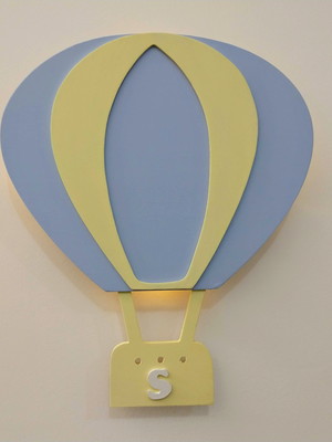 Balão com led para decorar quarto bebe enfeite maternidade