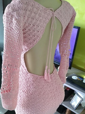 Vestido rosê