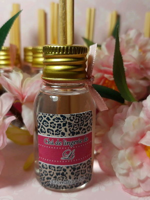 Mini aromatizador personalizado chá de lingerie