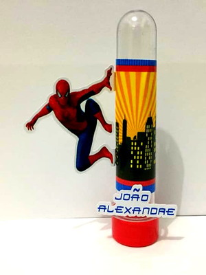 Tubete 3d homem aranha